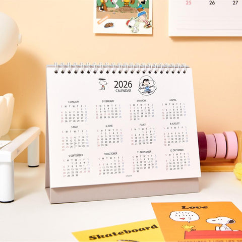 2026 Peanuts Snoopy Desk Calendar