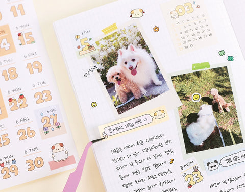 365 Days Calendar Sticker Pack | 18sheets