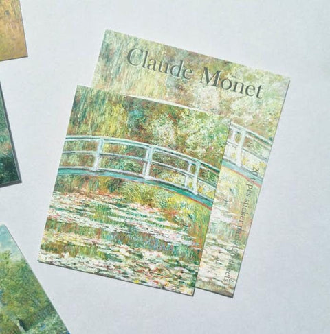 Claude Monet Sticker Pack _ 20sheets