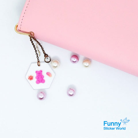 Jelly Bear Sticker | Gummy Bear C586P PVC