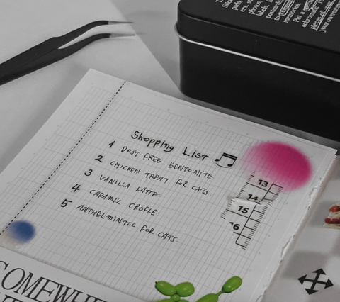 GLEN Number Kiss Cut Tape | Sticker