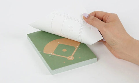 Baseball Stadium Memo pad