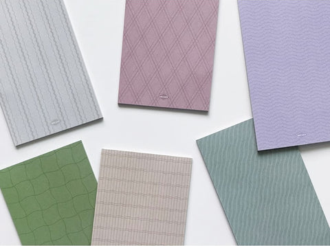 Calm and Clean Grid Memo Pad Set