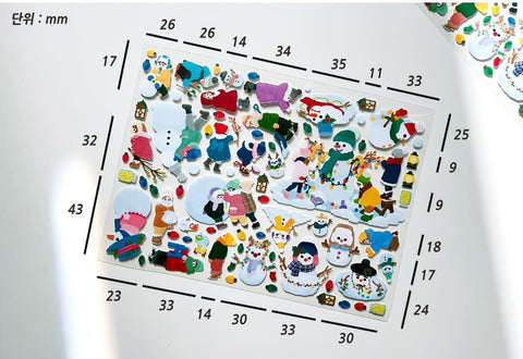 Making a Snowman Seal Sticker | Deco Sticker
