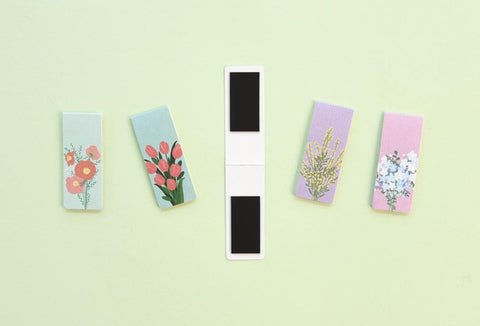 Magnetic Bookmarks 5P _ Flower For You ver.2