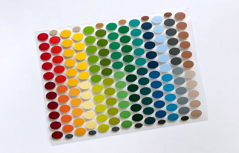 Color Ellipse A Seal Sticker | Deco Sticker