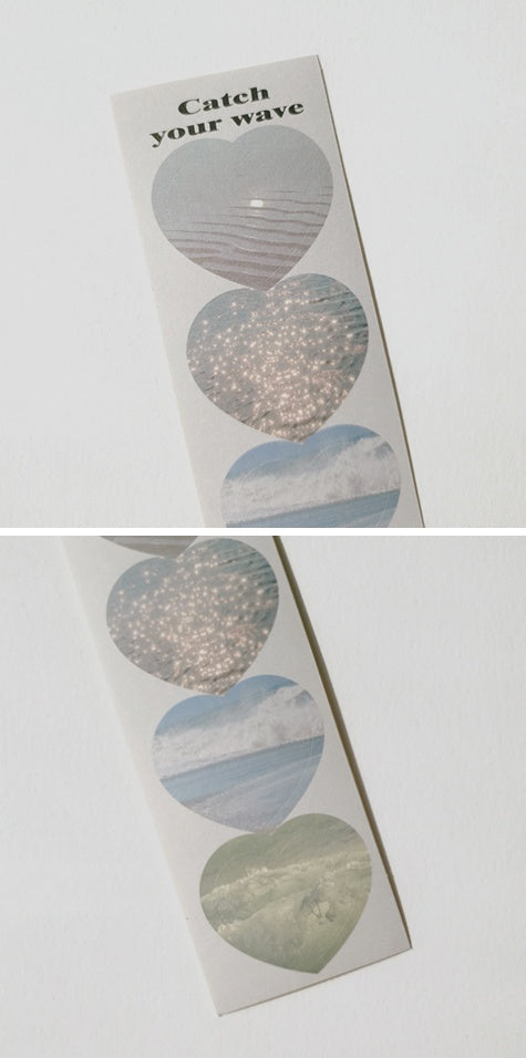 Mood Heart Sticker Series