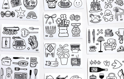 Drawing Seal Sticker Pack