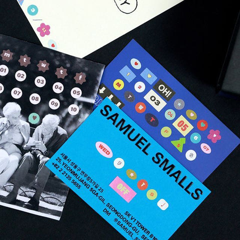 Month Week Day Sticker Pack v.1 | 24sheets