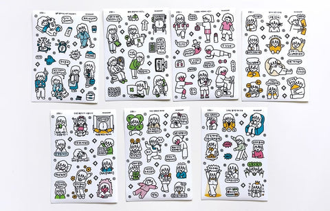 Adult by Chance Drawing Sticker Pack