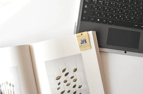 Magnetic Bookmarks 3P _ Airline Tag