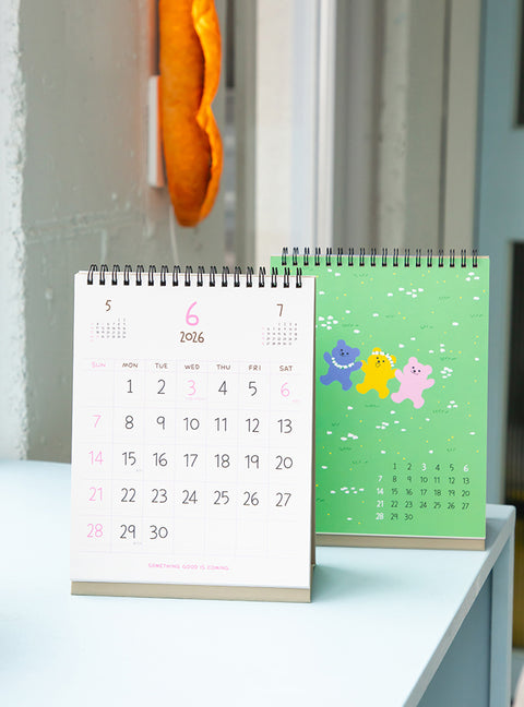 2026 Jelly Bear Desk Calendar