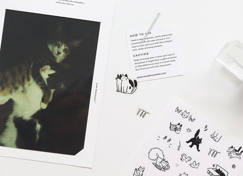 Drawing Sticker _ Cat