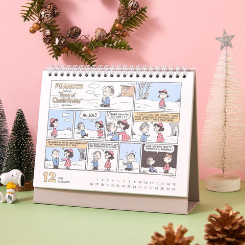 2026 Peanuts Snoopy Desk Calendar