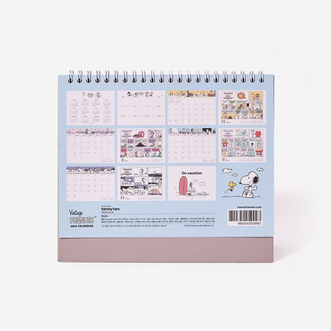2026 Peanuts Snoopy Desk Calendar