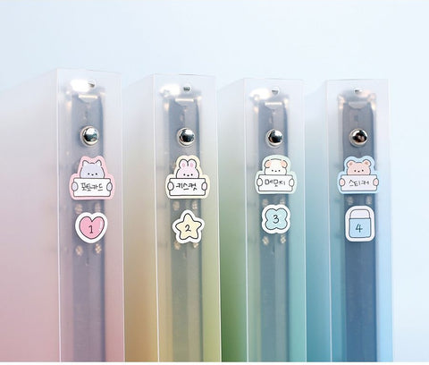 Cute Animal Friends Memo Sticker Pack | 8sheets