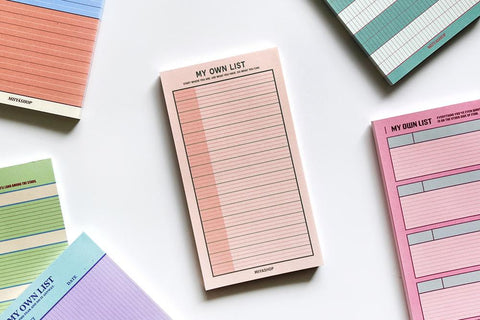 My Own List Memo Pad Set