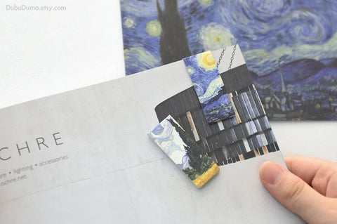 Magnetic Bookmarks 5P_ Vincent Van Gogh ver.1