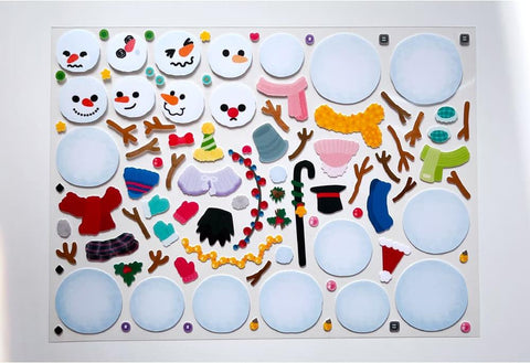 Snowman Seal Sticker | Deco Sticker