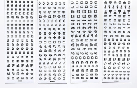 Icons of Everyday Life Seal Sticker | 4sheets