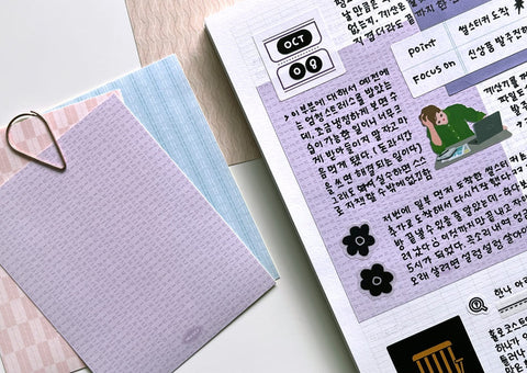 Pattern Memo Sticker Pack ver.2