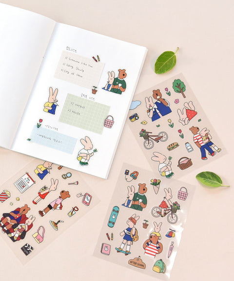 Happy & Lucky Removable Sticker Pack | 12sheets