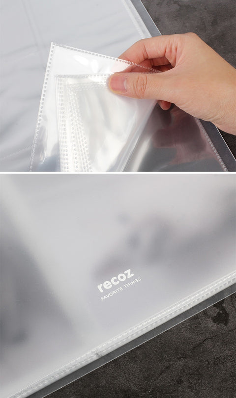 4x6 Photo Album 120pockets | Postcard & 4 cut Album