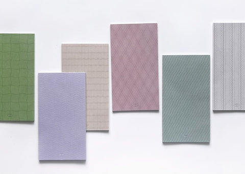 Calm and Clean Grid Memo Pad Set
