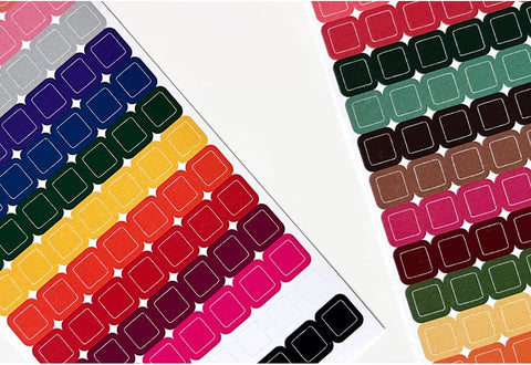 Mini Square Seal Sticker | Deco Sticker