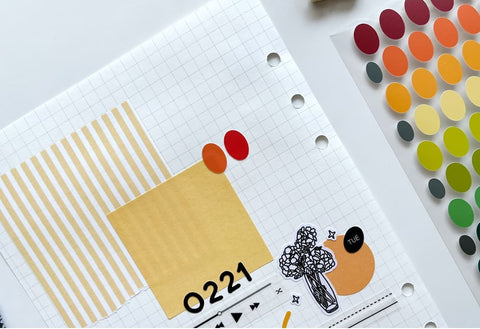 Color Ellipse A Seal Sticker | Deco Sticker