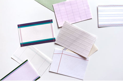 Half and Half Memo Pad Set