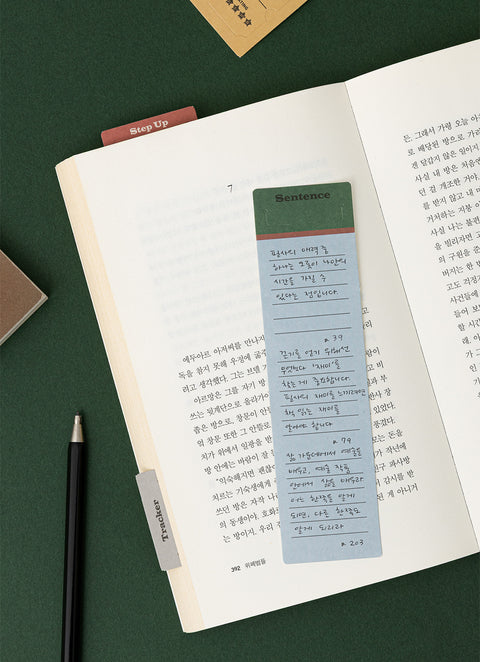 Life&Pieces Memo Bookmark