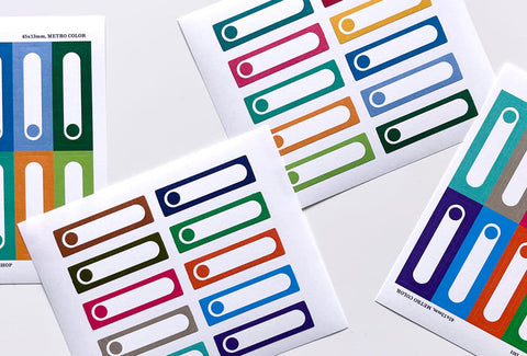 Index Label Sticker ver.4 | 12sheets