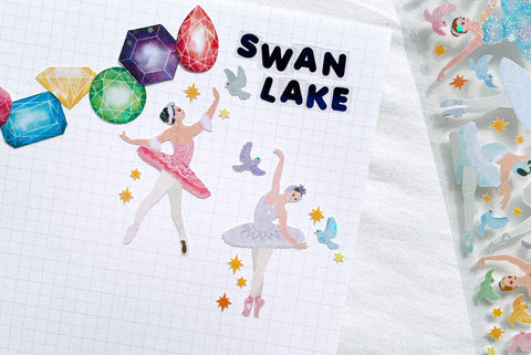 Gesture_ Ballet Seal Sticker