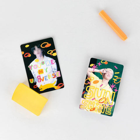 Little Things Cutting Color Typo Sticker Pack | 6sheets