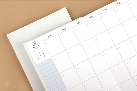 Peanuts Undated Monthly Diary | Snoopy Monthly Planner