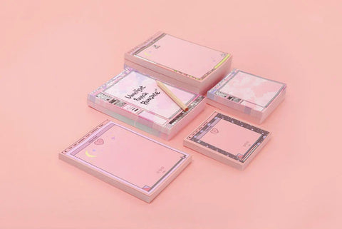 Moonlight Pink Game Over Memo Pad