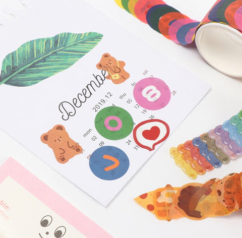 Flower Masking Tape | Sticker