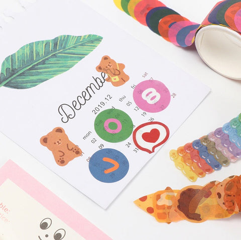 Bear Outing Masking Tape