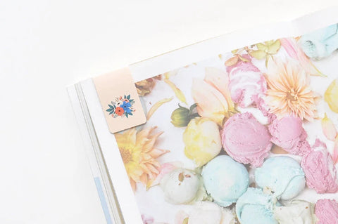 Magnetic Bookmarks 3P _ Bouquet ver.1