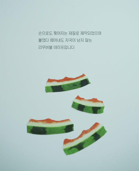 Watermelon Peel Masking Tape