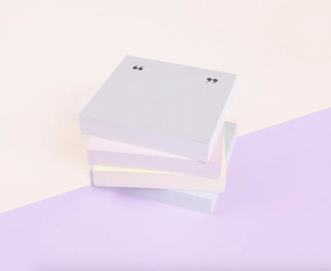 Quotation Marks Memo Pad | Notepads