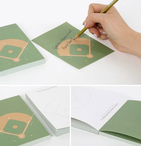 Baseball Stadium Memo pad