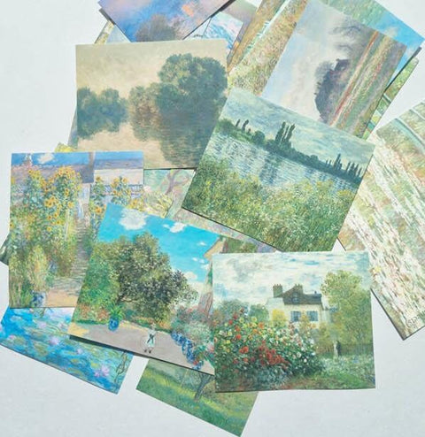 Claude Monet Sticker Pack _ 20sheets