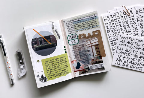 Crooked Date Seal Sticker Pack | Deco Sticker