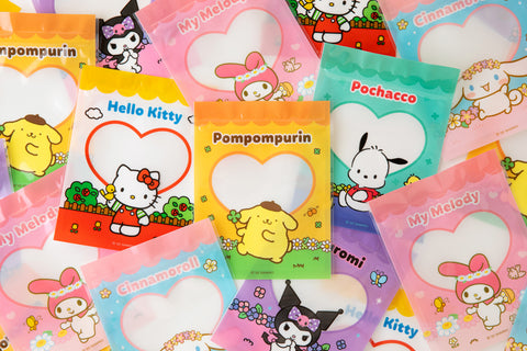 Sanrio Zipper Bag Pouch | 10 sheets