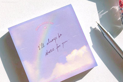 Such a Lovely Day Memo Pad | Rainbow Notepads