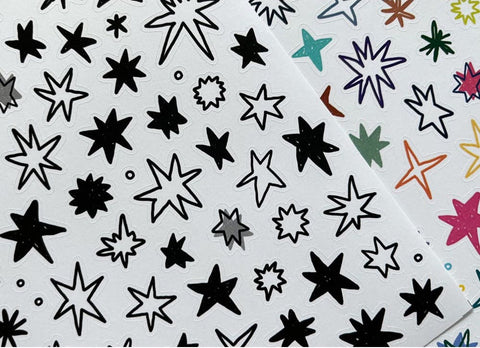 Star Seal Stickers SET | 2sheets