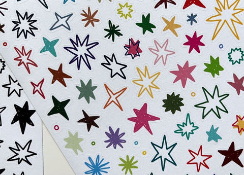 Star Seal Stickers SET | 2sheets