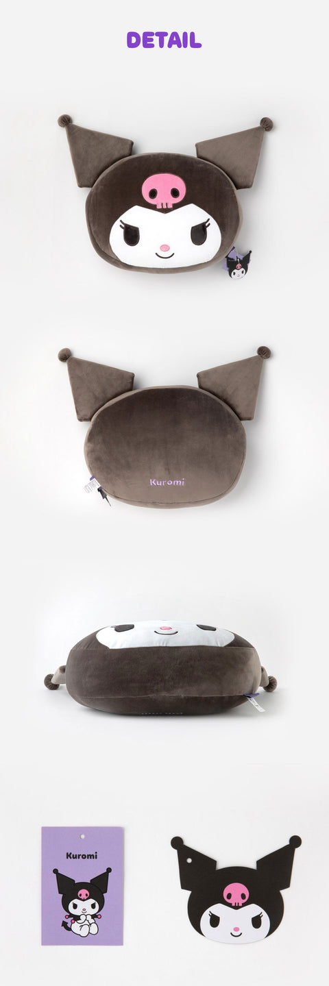 SANRIO Kuromi Face Cushion